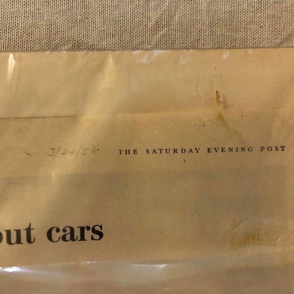 Lot of 2 1/26/1942 Life Firetruck/Car Ad & 3/24/1956 Firetruck/Airplane Saturday - Picture 3 of 7